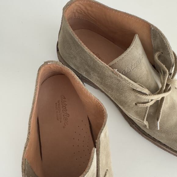 Astorflex Brownflex Chukka Boot Men 43 Beige Stone Suede Made In Italy Huckberry - Picture 11 of 15